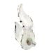 White Fox Face Distressed Iron Cabinet Knobs